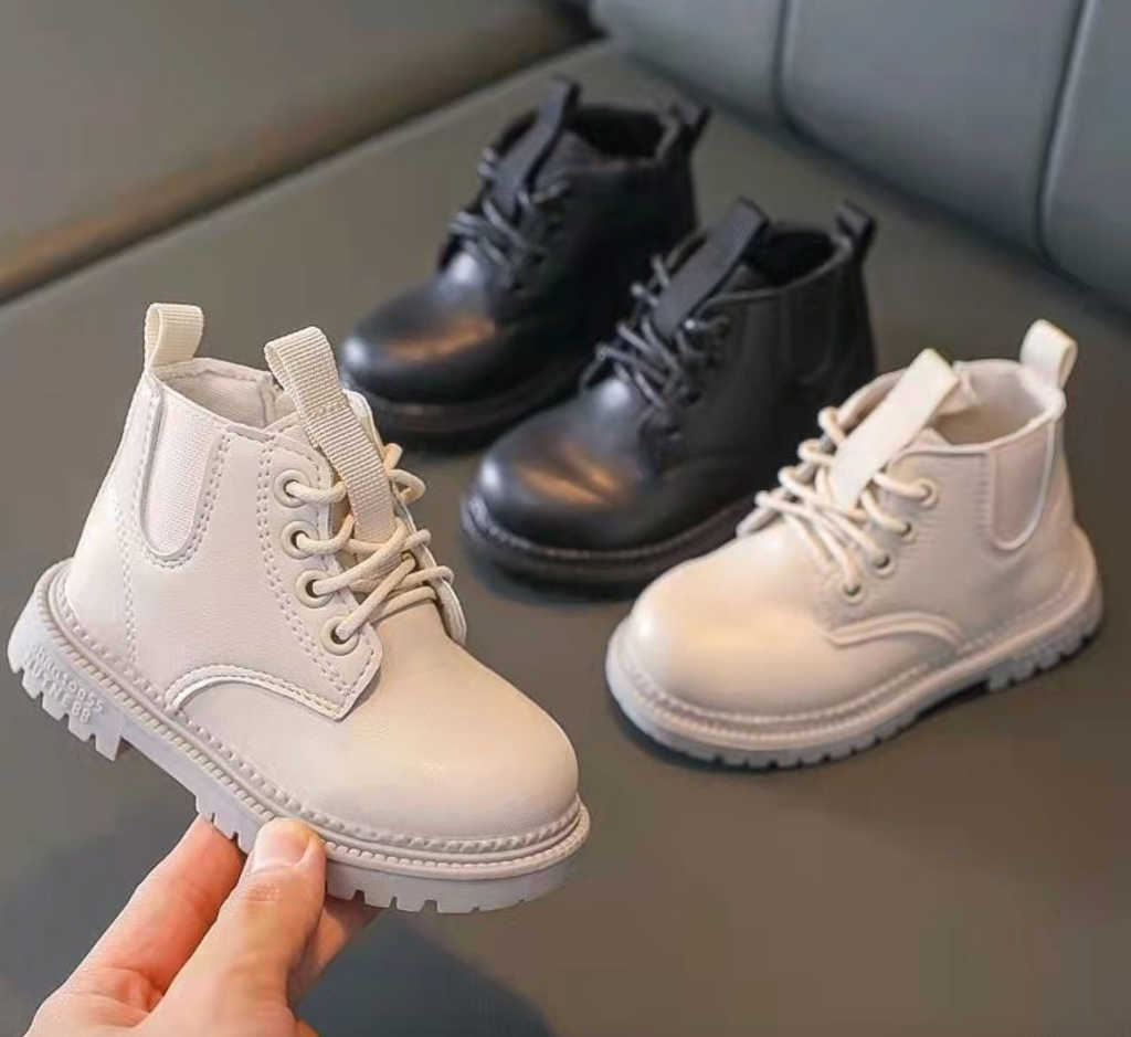 Winter Ankle Pu Kids Boots